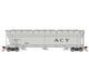 Athearn Genesis G15428 HO Scale ACF 4600 3 Bay Covered Hopper AC&Y 470