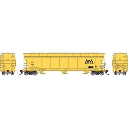 Athearn Genesis G15429 HO Scale ACF 4600 3 Bay Covered Hopper VTR 6006