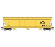 Athearn Genesis G15430 HO Scale ACF 4600 3 Bay Covered Hopper VTR 6008