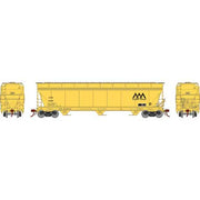 Athearn Genesis G15430 HO Scale ACF 4600 3 Bay Covered Hopper VTR 6008