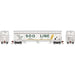 Athearn Genesis G15437 HO Scale ACF 4600 3 Bay Covered Hopper SOO Line 74057