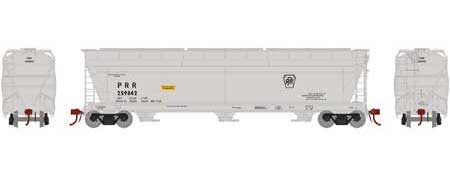 Athearn Genesis G15807 HO Scale ACF 4600 3 Bay Covered Hopper Pennsylvania Railroad PRR 259842