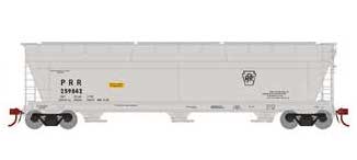 Athearn Genesis G15807 HO Scale ACF 4600 3 Bay Covered Hopper Pennsylvania Railroad PRR 259842