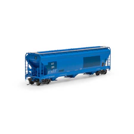 Athearn Genesis G15849 HO Scale ACF 4600 3 Bay Covered Hopper Ex-GTW AEX 395