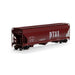 Athearn Genesis G15854 HO Scale ACF 4600 3 Bay Covered Hopper Detroit Toledo & Ironton DT&I 10311