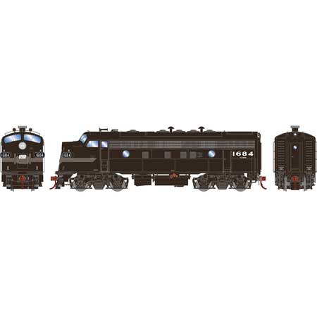 Athearn Genesis G19341 HO Scale Penn Central  PC F7 1684