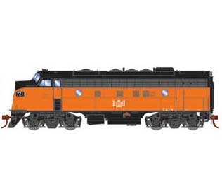 Athearn Genesis G19349 HO Scale F7A Bessemer & Lake Erie B&LE 721A