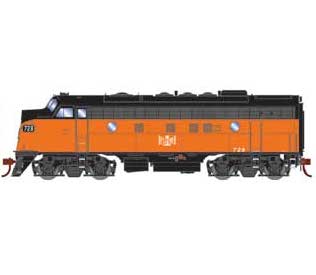 Athearn Genesis G19350 HO Scale F7A Bessemer & Lake Erie B&LE 728A