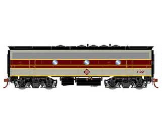 Athearn Genesis G19356 HO Scale F7A Erie Lackawanna Freight EL 7122