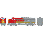 Athearn Genesis G19359 HO Scale F7A Santa Fe Warbonnet ATSF 21C