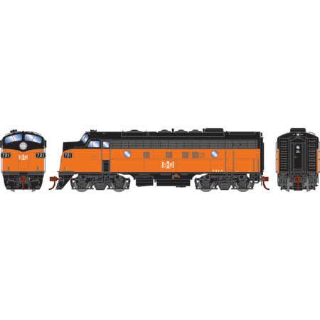 Athearn Genesis G19549 HO Scale F7A Bessemer & Lake Erie B&LE 721A DCC Sound