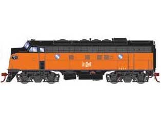 Athearn Genesis G19549 HO Scale F7A Bessemer & Lake Erie B&LE 721A DCC Sound