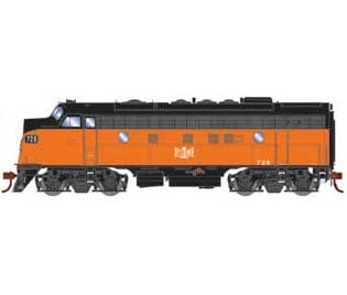 Athearn Genesis G19550 HO Scale F7A Bessemer & Lake Erie B&LE 728A DCC Sound