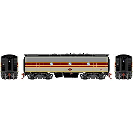 Athearn Genesis G19556 HO Scale F7B Erie Lackawanna EL 7122 DCC Sound