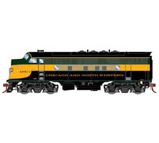 Athearn Genesis G19569 HO Scale F3A Chicago NorthWestern C&NW 4061-C