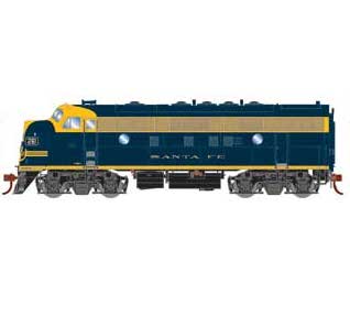 Athearn Genesis G19572 HO Scale F7A Santa Fe ATSF 261L