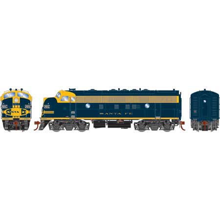 Athearn Genesis G19573 HO Scale F7A Santa Fe ATSF 265C