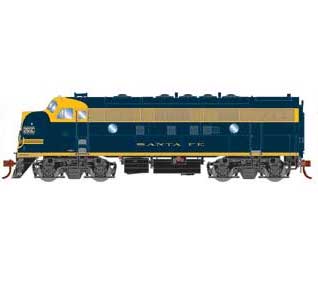 Athearn Genesis G19573 HO Scale F7A Santa Fe ATSF 265C