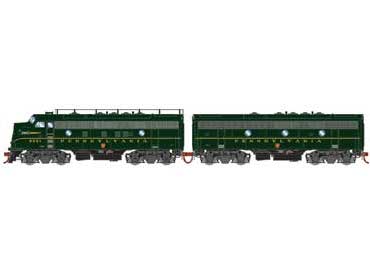 Athearn Genesis G19584 HO Scale F5A/F5B Pennsylvania PRR 9551A/9551B