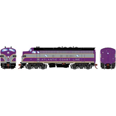 Athearn Genesis G19585 HO Scale F7A Atlantic Coast Line ACL 365