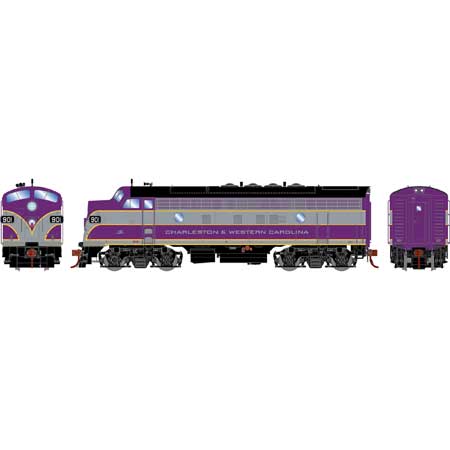 Athearn Genesis G19587 HO Scale F7A Charleston & Western Carolina C&WC 901