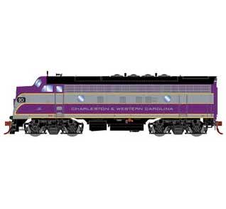 Athearn Genesis G19587 HO Scale F7A Charleston & Western Carolina C&WC 901