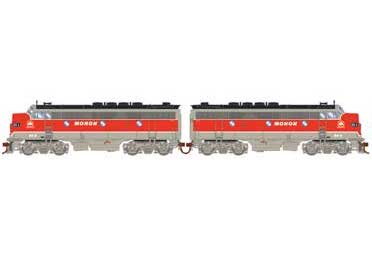 Athearn Genesis G19681 HO Scale F3A/F3A Monon CIL 84-A/84-B DCC & Sound