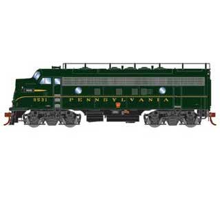 Athearn Genesis G19682 HO Scale F3A Pennsylvania PRR 9531A DCC & Sound