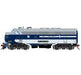 Athearn Genesis G19690 HO Scale F7A Wabash WAB 631 DCC & Sound