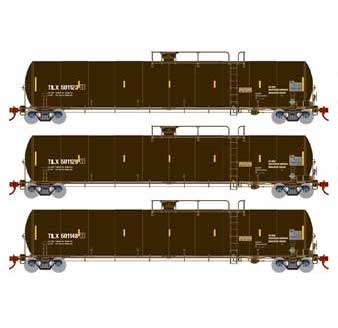 Athearn Genesis G25589 HO Scale 33,900 Gallon LPG Tank Car TILX 3 Pack #1
