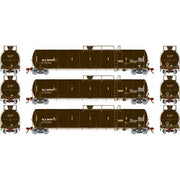 Athearn Genesis G25590 HO Scale 33,900 Gallon LPG Tank Car TILX 3 Pack #2