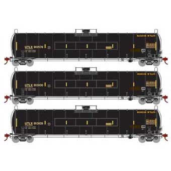 Athearn Genesis G25593 HO Scale 33,900 Gallon LPG Tank Car UTLX 3 Pack #2