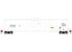 Athearn Genesis G25602 HO Scale 33,900 Gallon LPG Tank Car "White Flat Panel" UTLX 910201