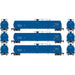 Athearn Genesis G25610 HO Scale 33,900 Gallon LPG Tank Car Blue UTLX 3 Pack