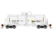 Athearn Genesis G25628 HO Scale 13,600 Gallon Acid Tank Car "Reflective Stripes" White UTLX 11696