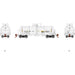 Athearn Genesis G25628 HO Scale 13,600 Gallon Acid Tank Car "Reflective Stripes" White UTLX 11696