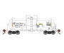 Athearn Genesis G25632 HO Scale 13,600 Gallon Acid Tank Car White Grupo Mexico MDCX 1083