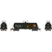 Athearn Genesis G25633 HO Scale 13,600 Gallon Acid Tank Car Black Grupo Mexico MDCX 1096