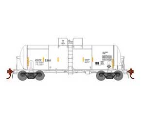 Athearn Genesis G25638 HO Scale 13,600 Gallon Acid Tank Car Kennecott Copper KCCX 2201