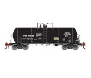 Athearn Genesis G25646 HO Scale 13,600 Gallon Acid Tank Car Chevron CPDX 687000