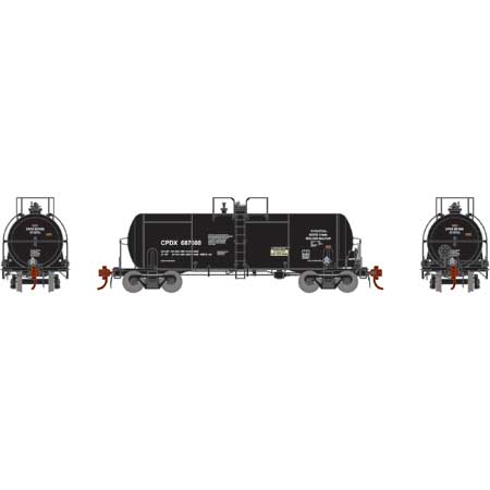 Athearn Genesis G25648 HO Scale 13,600 Gallon Acid Tank Car Chevron CPDX 687008