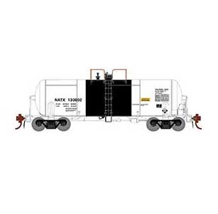 Athearn Genesis G25751 HO Scale 13,000 Gallon Acid Tank Car GE Rail NATX 130002
