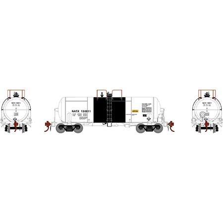 Athearn Genesis G25753 HO Scale 13,000 Gallon Acid Tank Car GE Rail NATX 130011