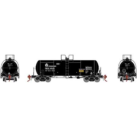 Athearn Genesis G25757 HO Scale 13,000 Gallon Acid Tank Car Procor "Black" PROX 16599