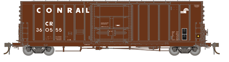 Athearn Genesis G26812 HO Scale 50' PC&F Boxcar Conrail CR 360555