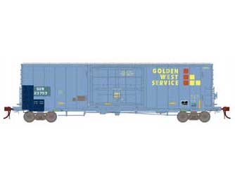 HO Athearn Genesis Golden West Service 50インチ VCY 142016/PC&FプラグドアボクカーGVSR#OG4131外国車　/113