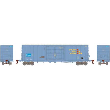 Athearn Genesis G26846 HO Scale 50' PC&F Boxcar "Primed for Grime" Ex Golden West SP 694793