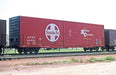 Athearn Genesis G26879 HO Scale 60' XB-172 Boxcar Santa Fe ATSF 600521/600533 2 Pack