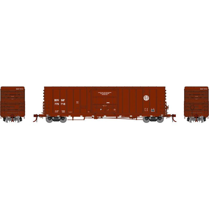 Athearn Genesis G26884 HO Scale 50' PC&F Ext. Post Boxcar BNSF 779718