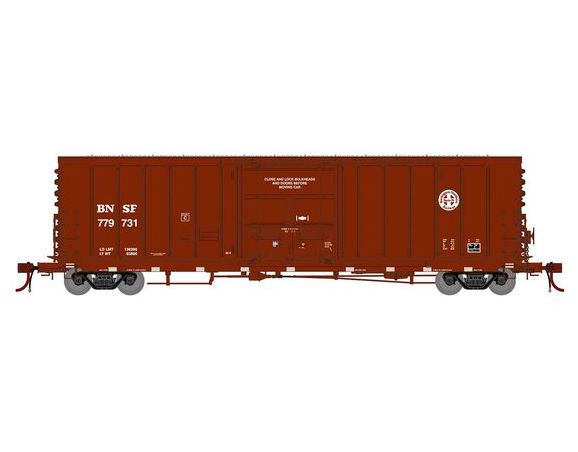 Athearn Genesis G26886 HO Scale 50' PC&F Ext. Post Boxcar BNSF 779731